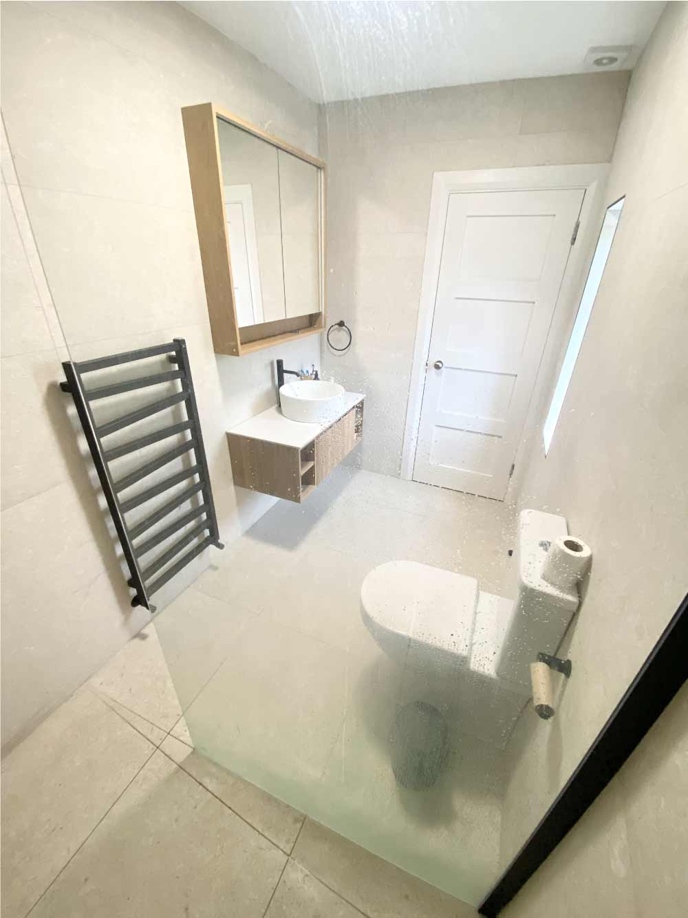 main bathroom renivation to wetroom dublin 12