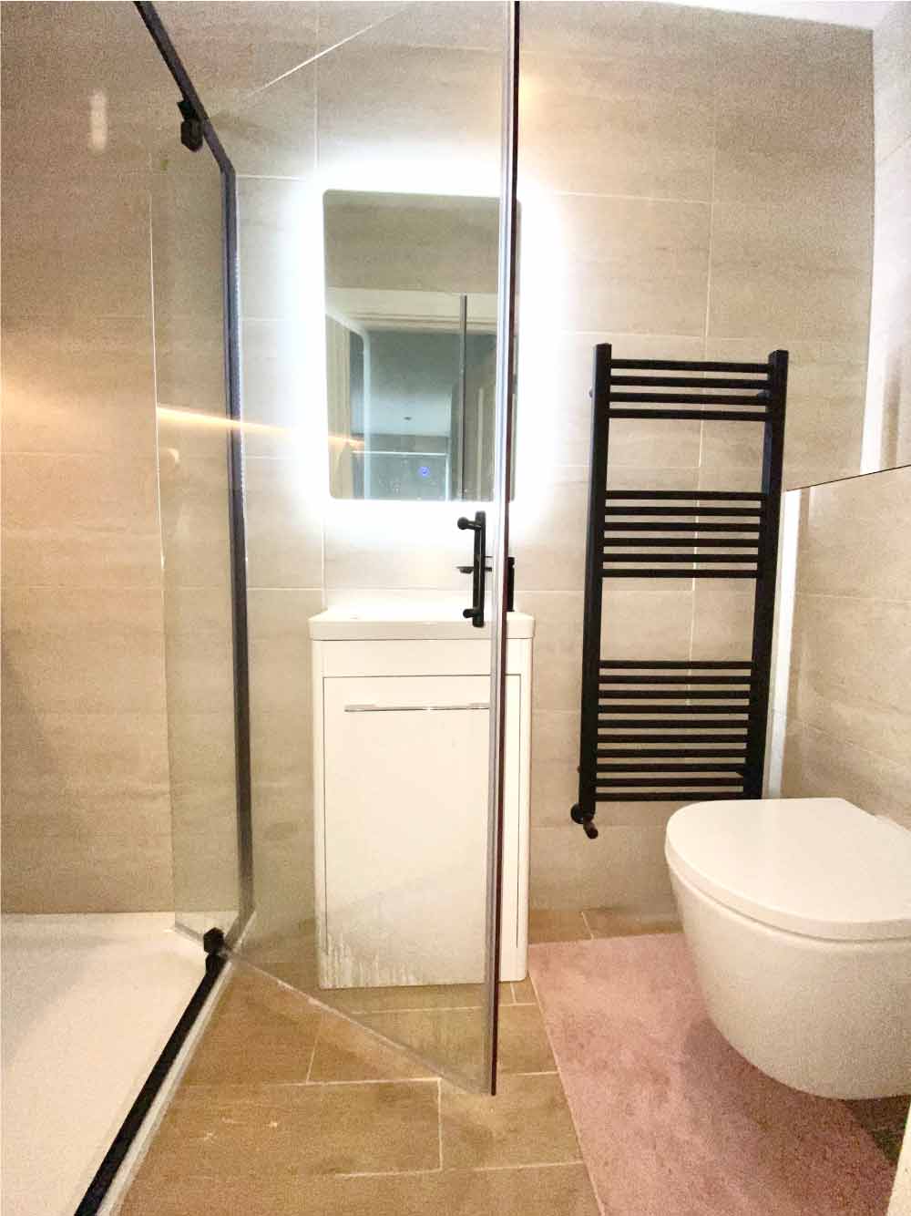 small ensuite renovation dublin swords for colm