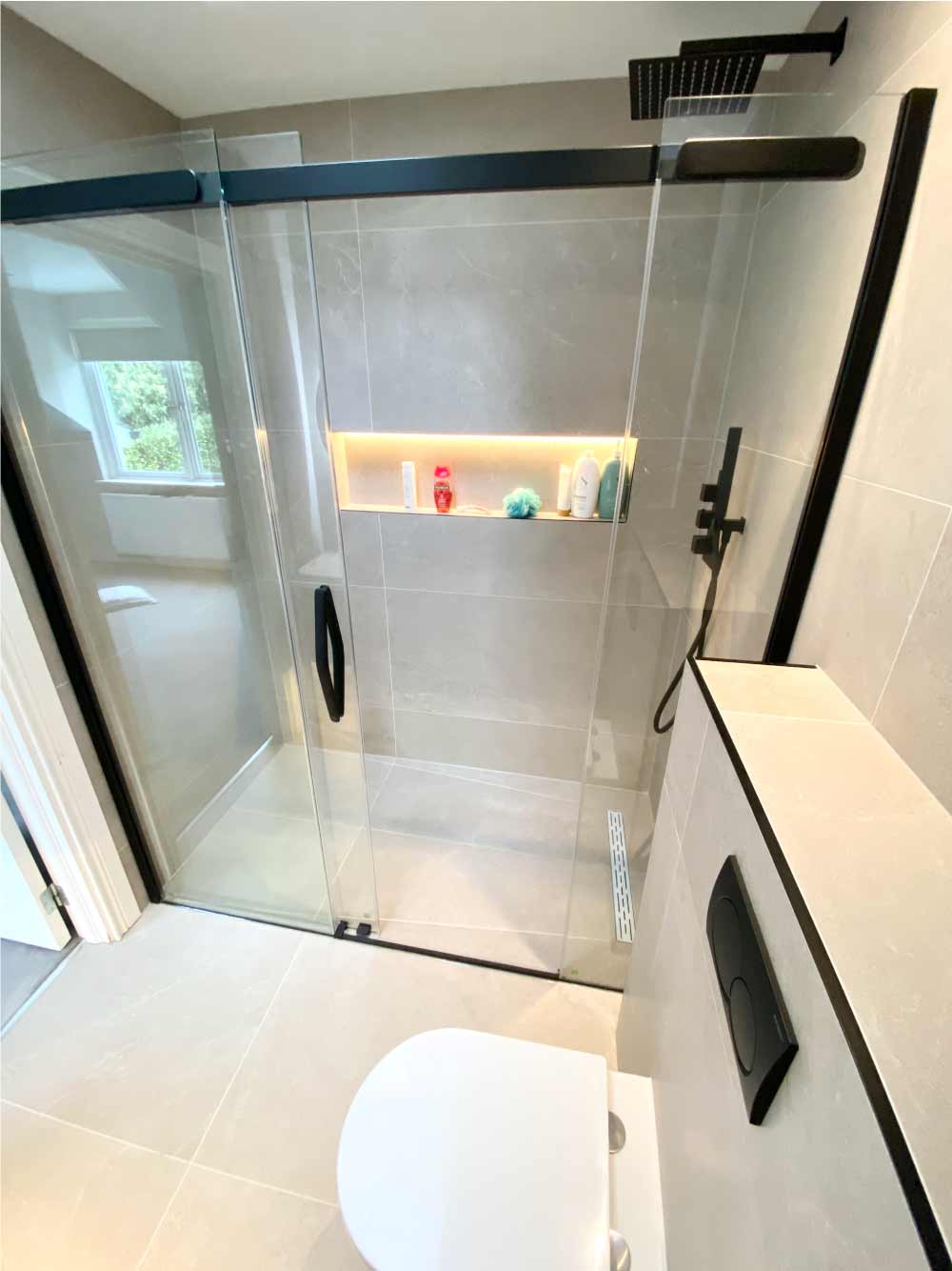 wetroom transformation swords dublin for colm