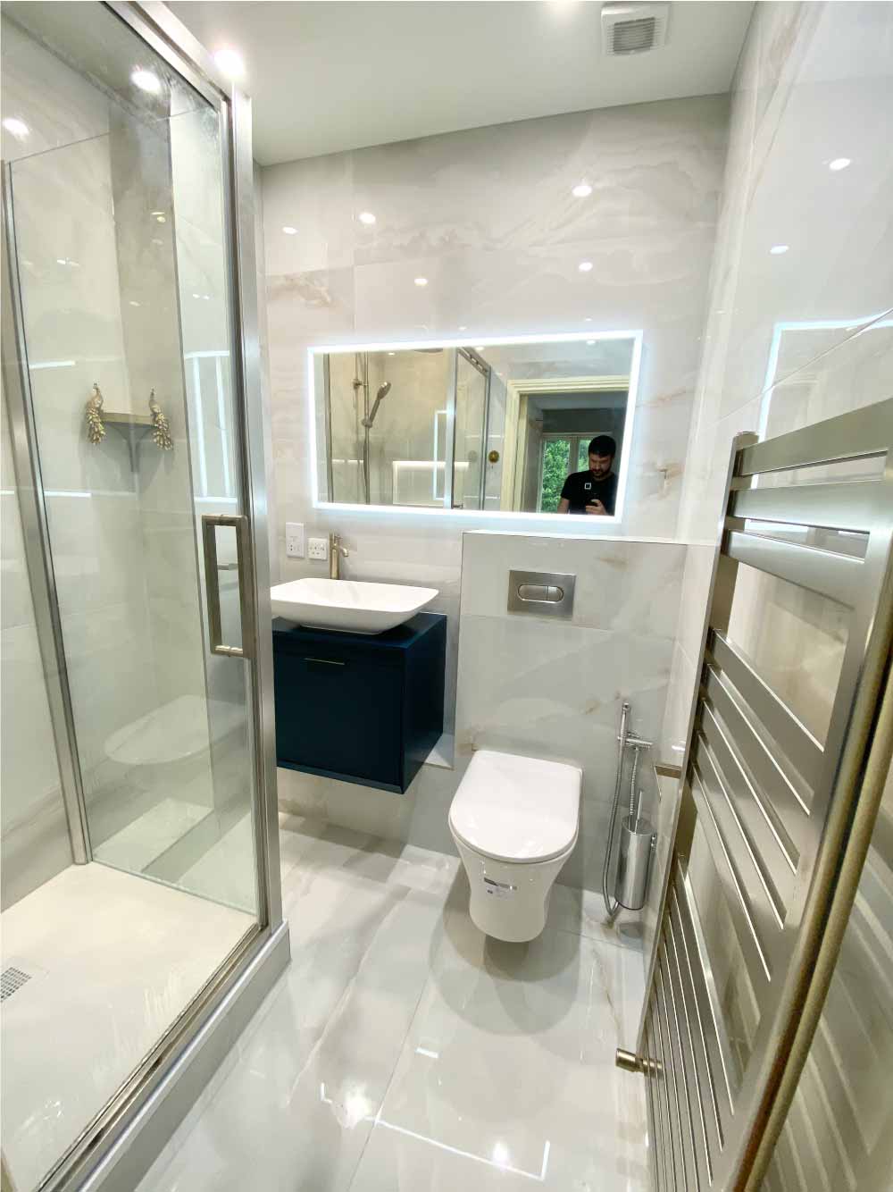 Ensuite full renovation for Joshua in Dublin 13 Portmarnock 24