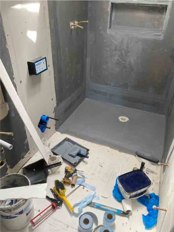 ensuite bathroom renovation for mark in Dublin 18 1