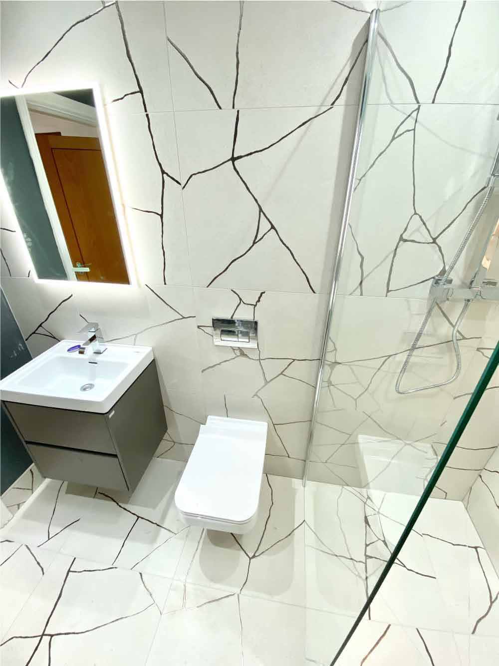 ensuite bathroom renovation for mark in Dublin 18 13