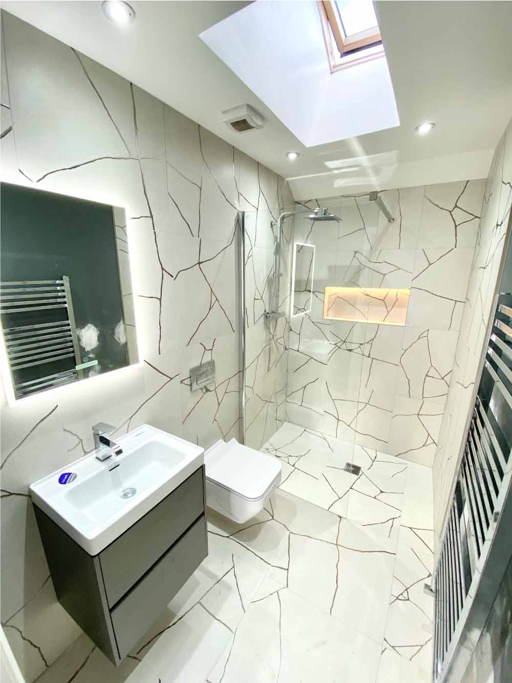 ensuite bathroom renovation for mark in Dublin 18 15
