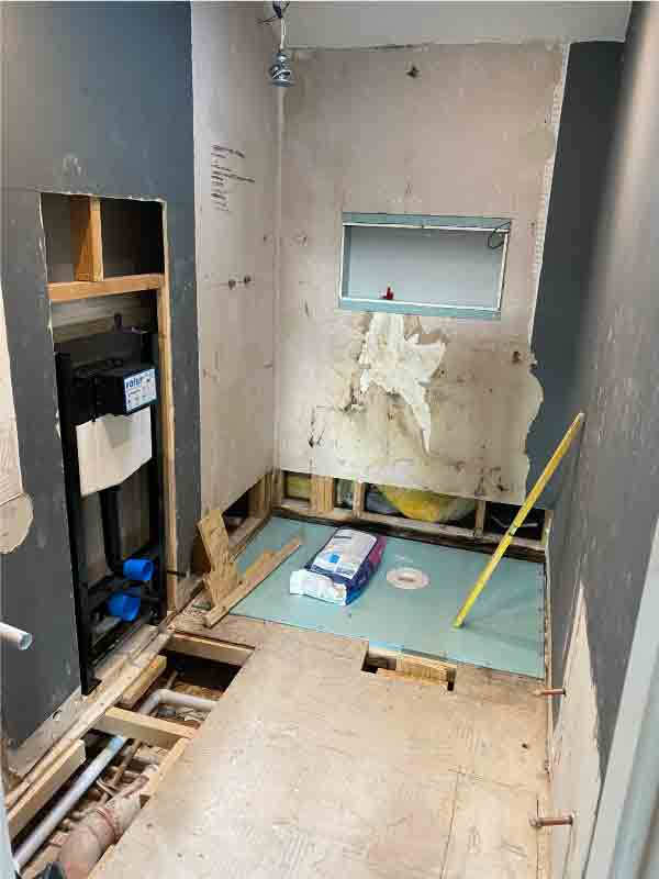 ensuite bathroom renovation for mark in Dublin 18 17