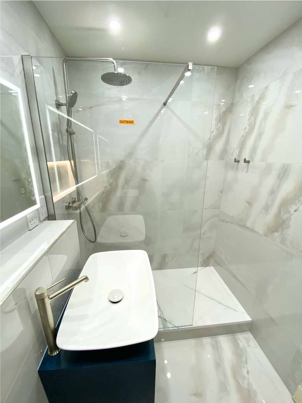 main bathroom full renovation for Joshua in Dublin 13 Portmarnock 311