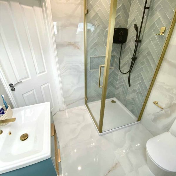 Full ensuite bathroom renovation in Dublin Lusk for Kiera 34